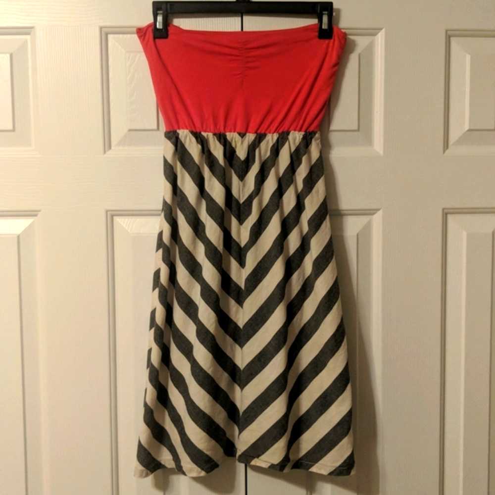 Summer Strapless Tube Top Dress
